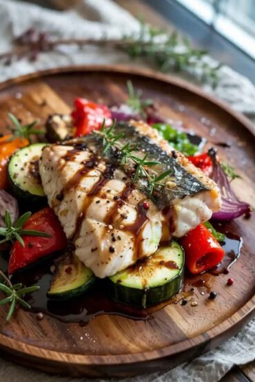 Balsamic Glazed Mahi Mahi