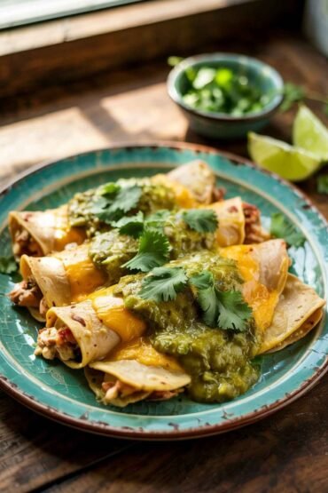 Cheesy Chicken Enchiladas