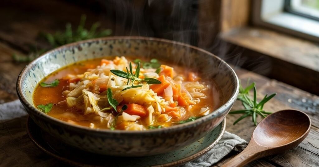 Cabbage and Carrot Soup