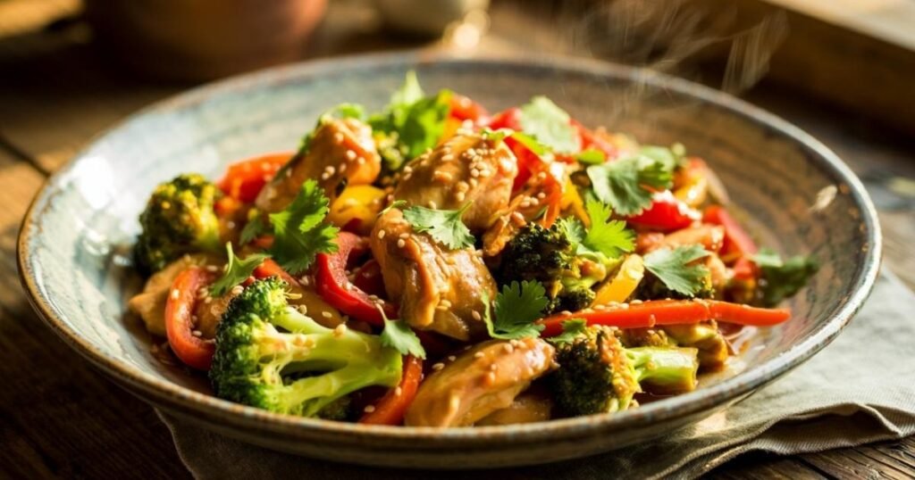 Chicken and Vegetable Stir Fry