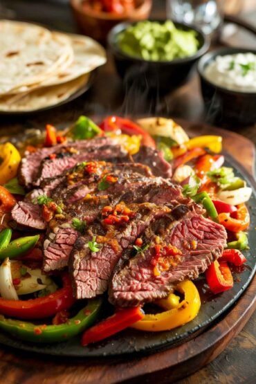 Grilled Beef Fajitas