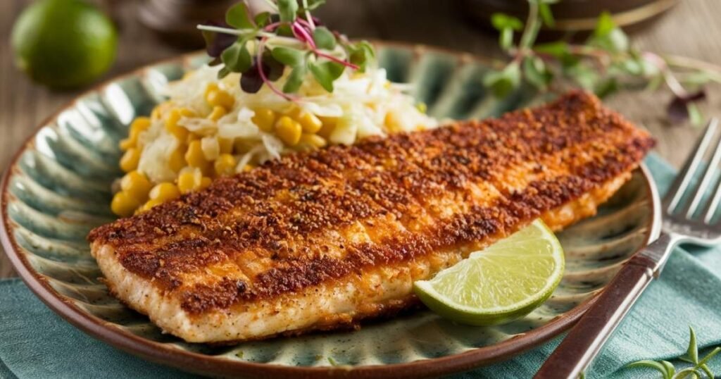Spicy Blackened Catfish