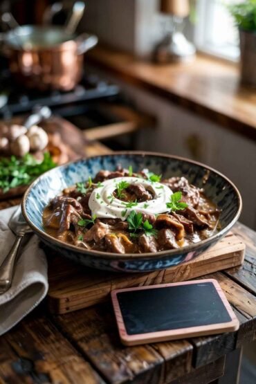 Beef Stroganoff