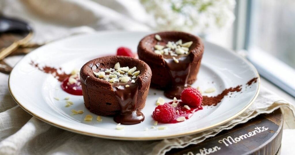 Dark Chocolate Lava Cakes