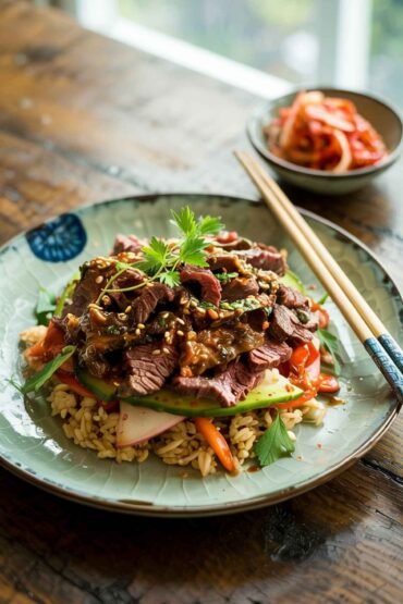 Korean Style Beef Bulgogi