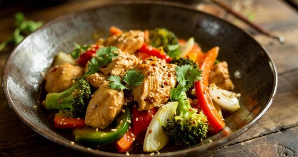 Chicken and Vegetable Stir Fry