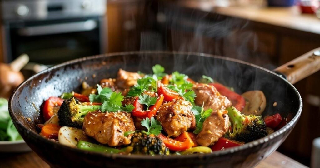 Chicken and Vegetable Stir Fry