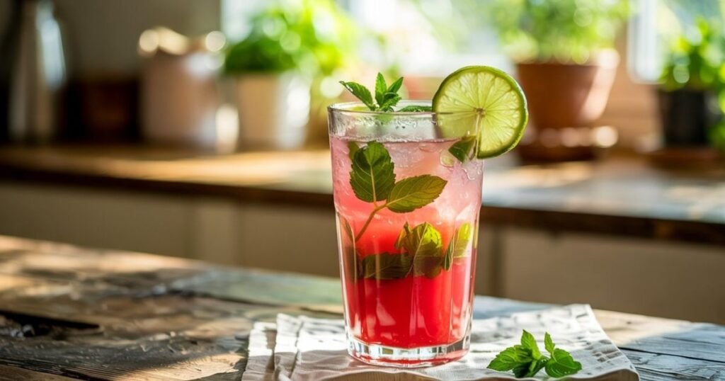 Watermelon Mint Juice