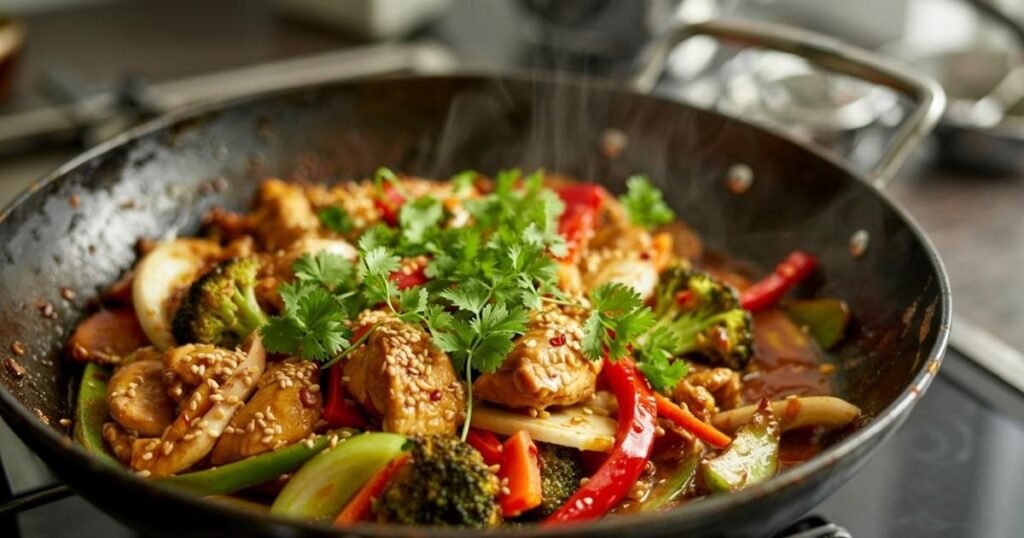 Chicken and Vegetable Stir Fry