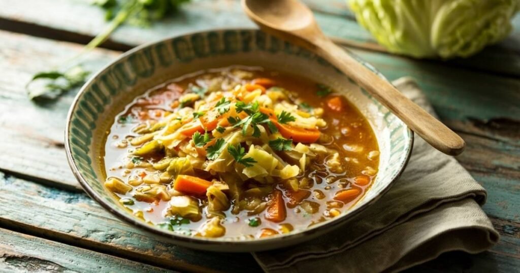 Cabbage and Carrot Soup