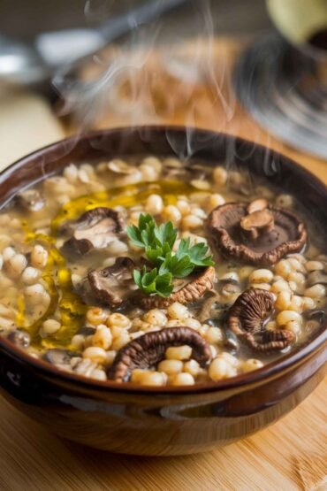 Mushroom Barley Soup